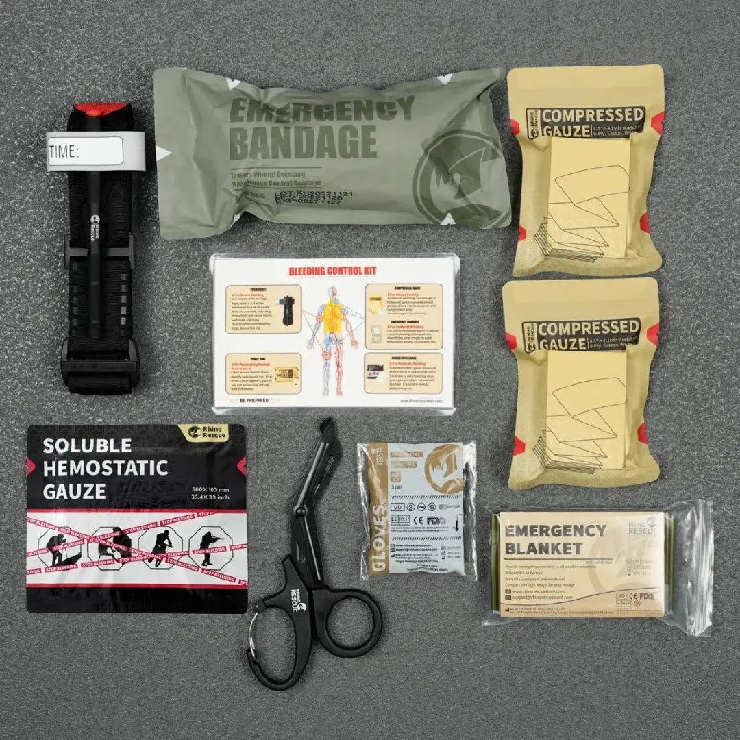 IFAK Medical Kit Featuring Tourniquet and Field-Tested Trauma Tools