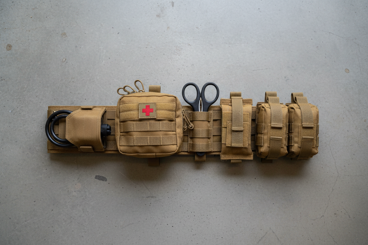 Medical & IFAK: Configuring a Battle Belt for Trauma Response