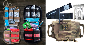 Essential Tactical Gear: IFAK Pouches, Survival Kits, and TMT Tourniquet Kits by Emblem Outdoor