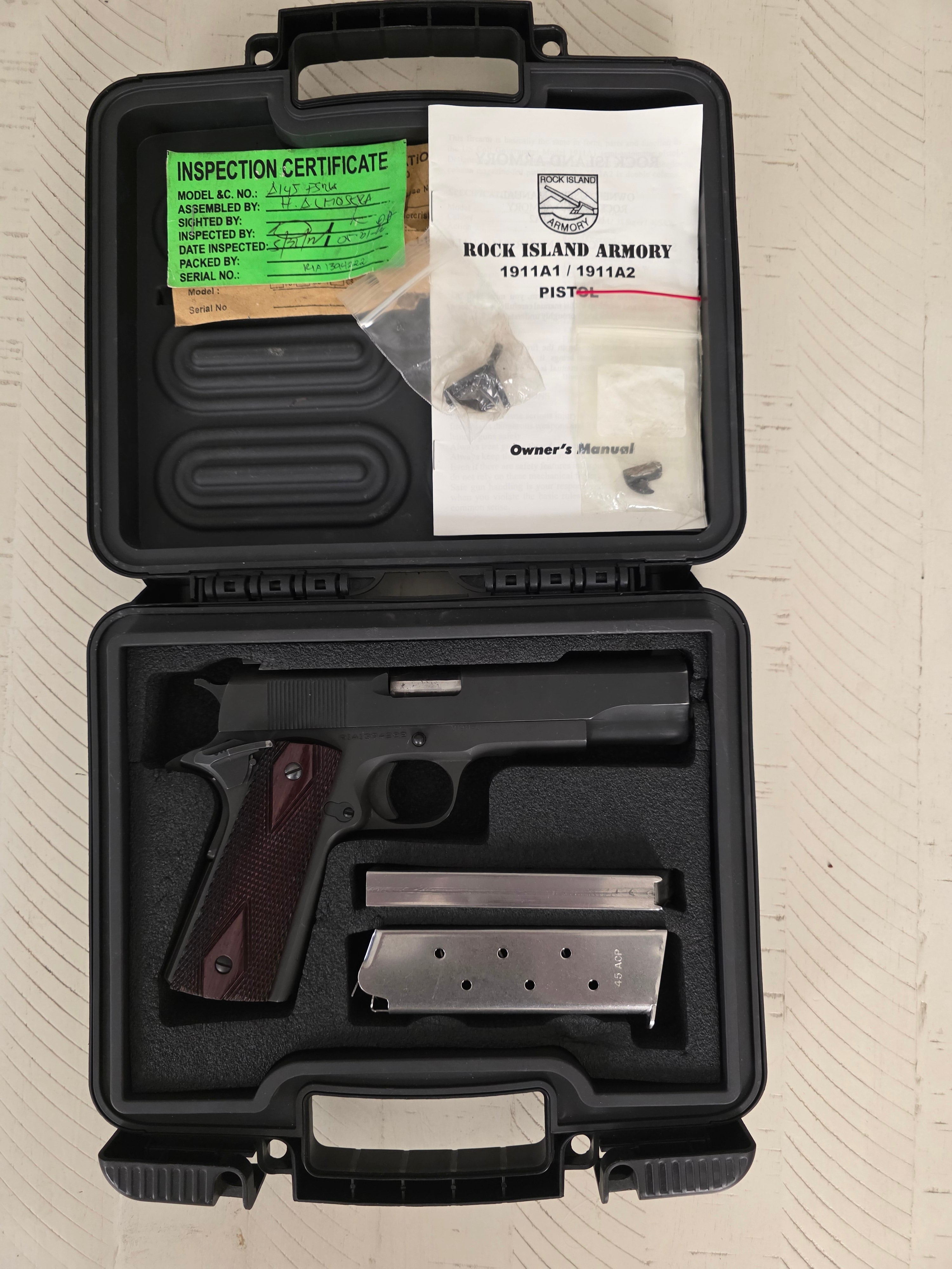 Rock Island 1911 A1 .45 ACP