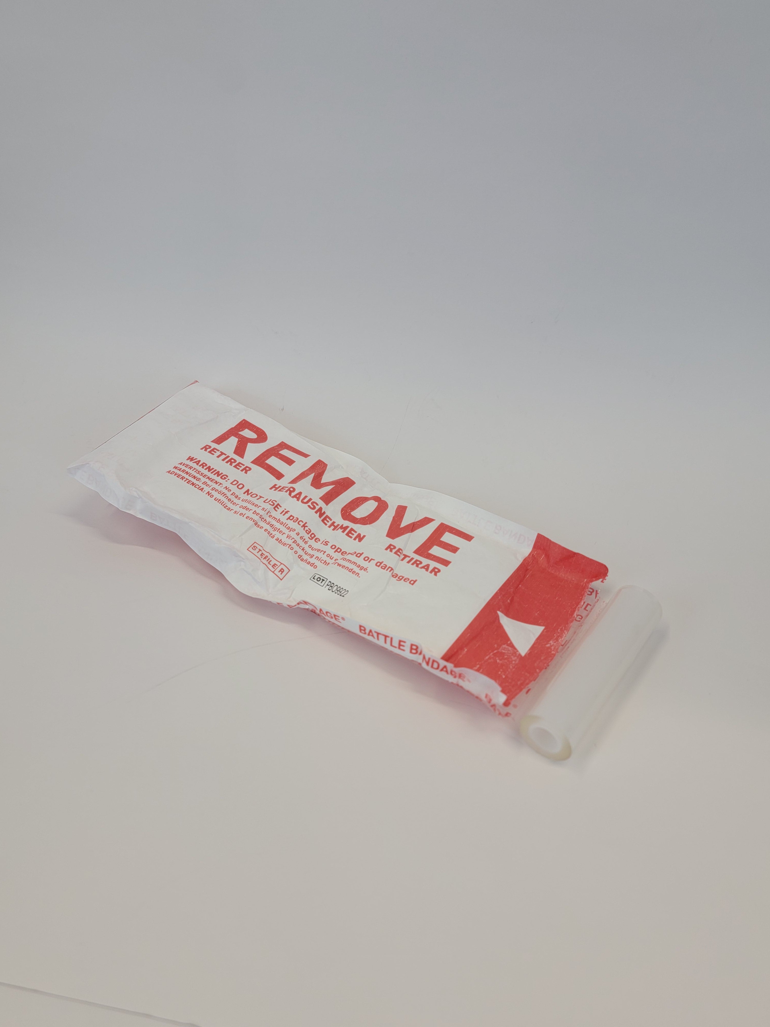 Battle Bandage transparent compression bandage