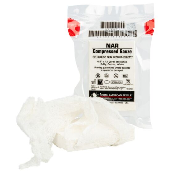 Compressed Gauze
