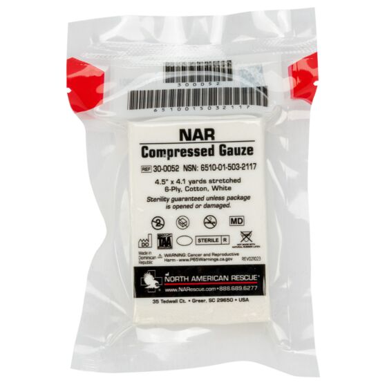 Compressed Gauze