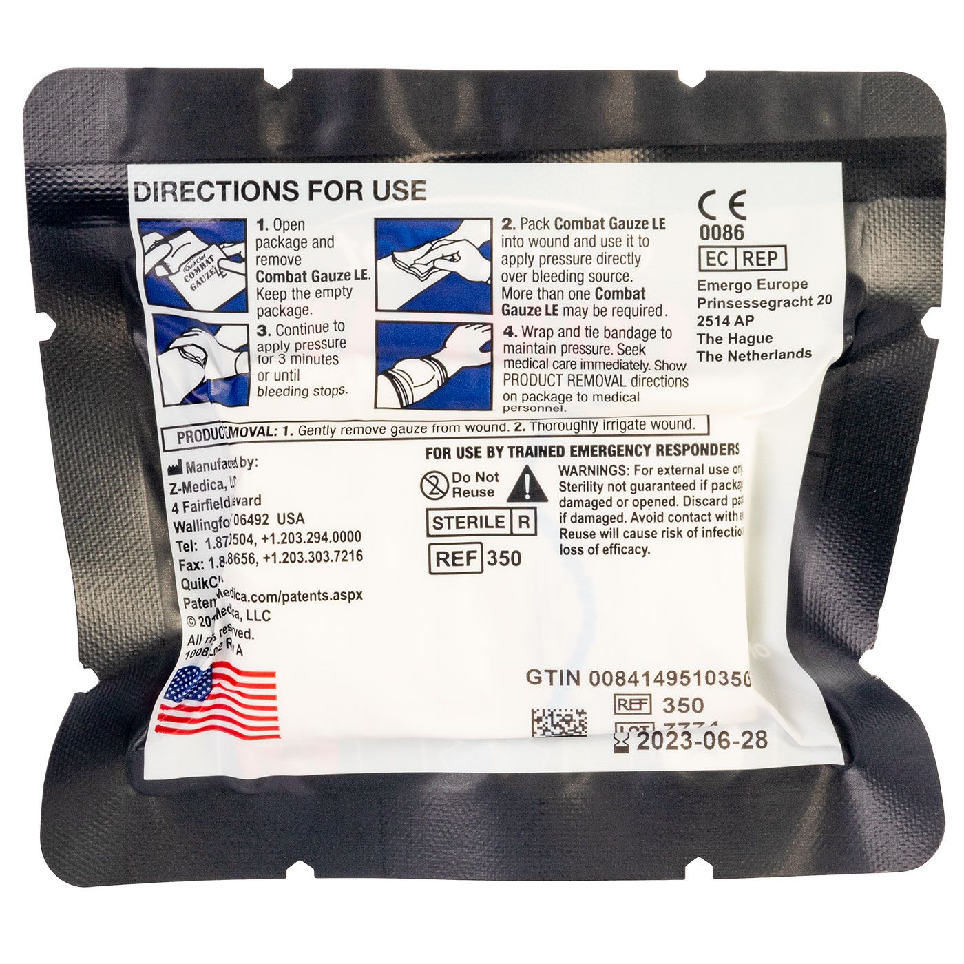 QuikClot Combat Gauze