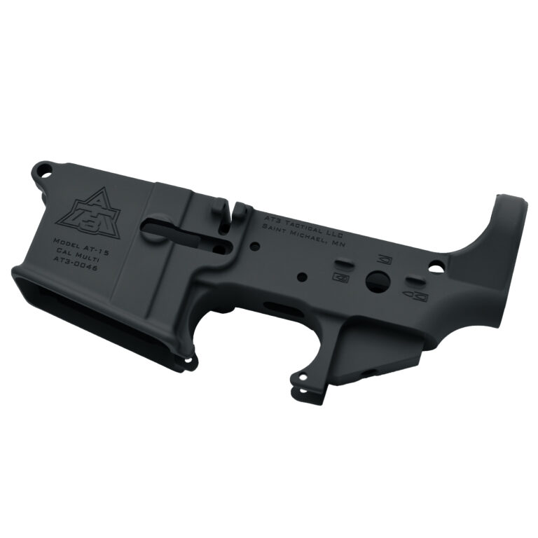 AT3™ AT-15 Stripped Lower Receiver – Anodized and Cerakote