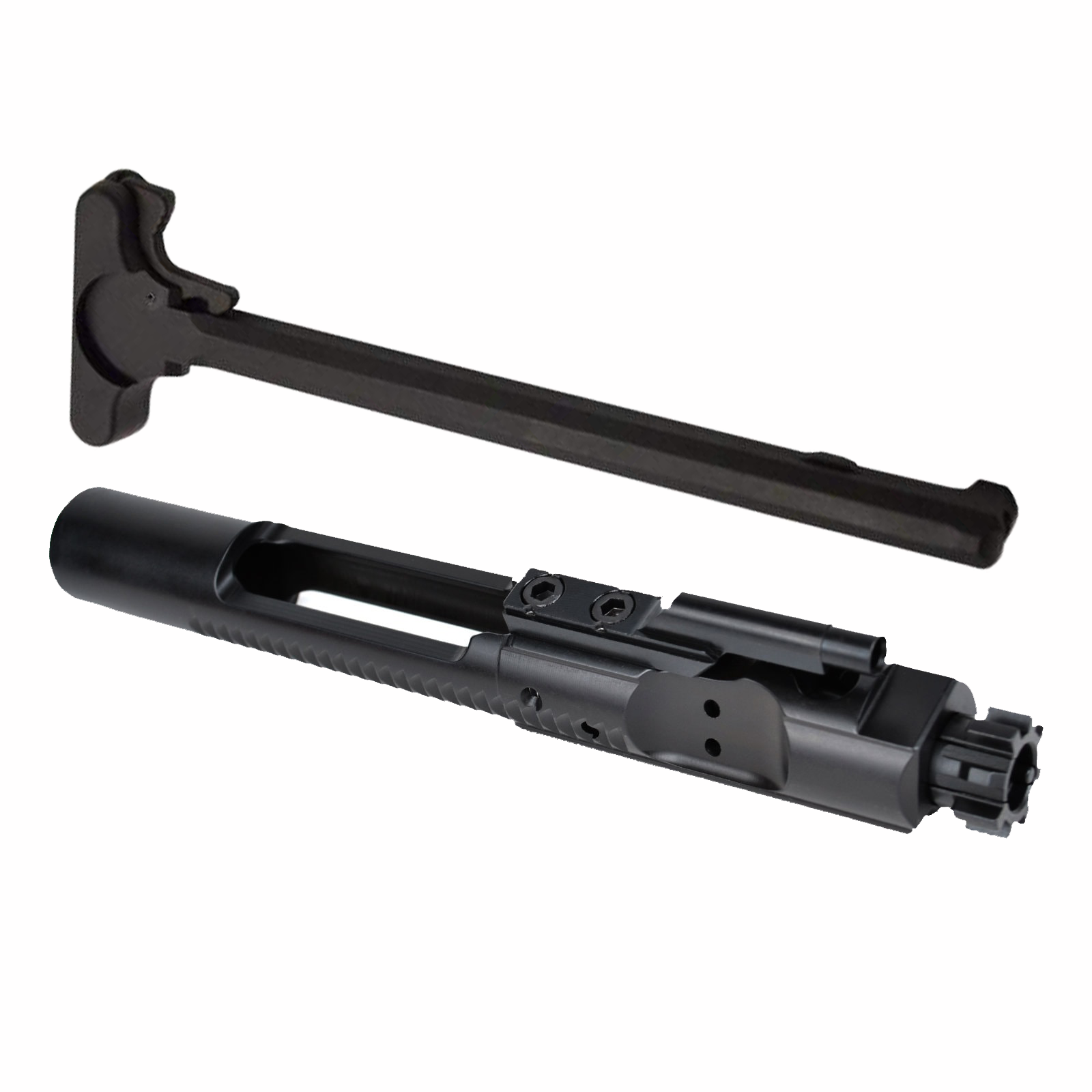 AT3™ Black Nitride 5.56 Bolt Carrier Group with AT3™ Standard GI AR-15 Charging Handle