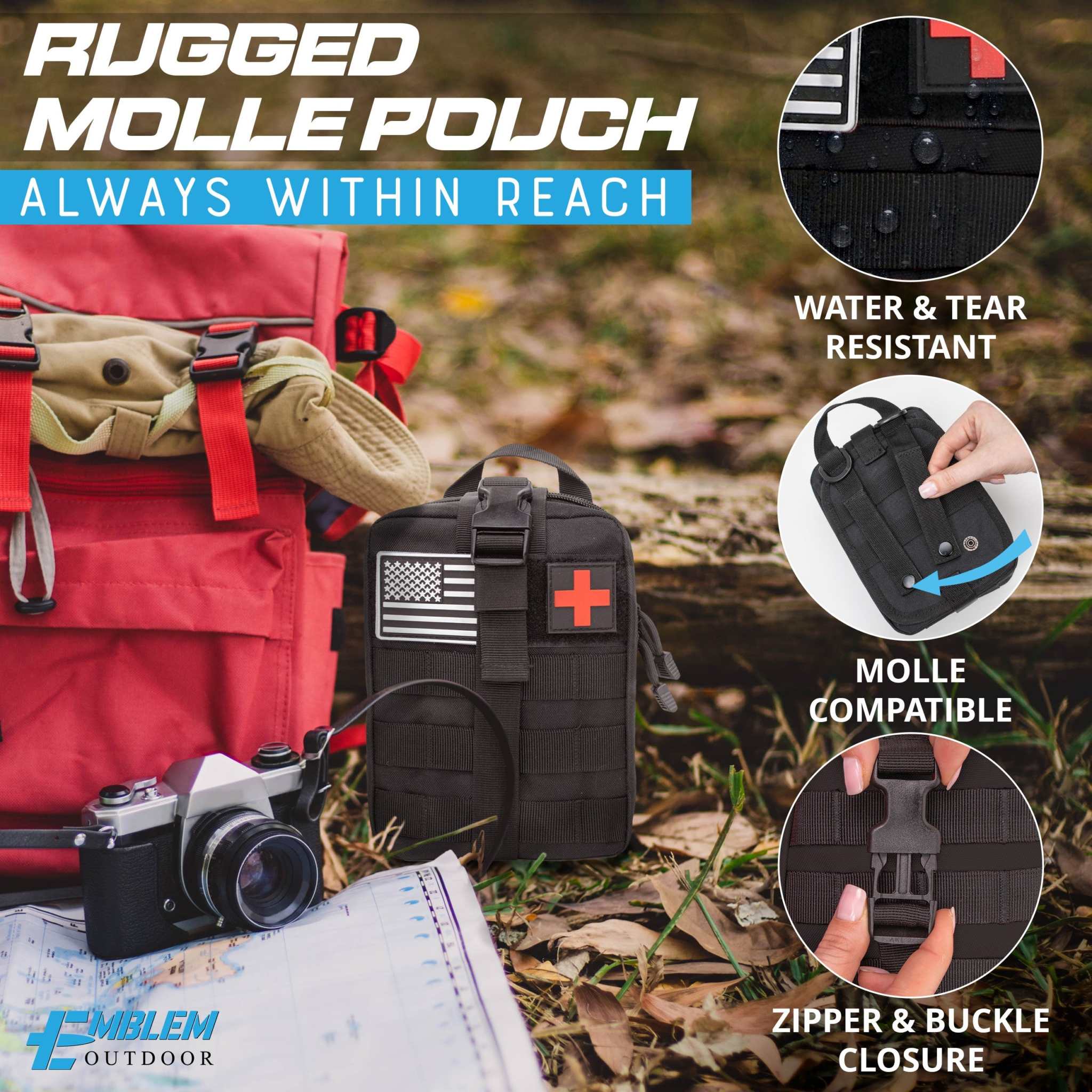 242 Piece First Aid242 Piece First Aid Survival Kit with SWAT-T Tourniquet242 PC FIRST AID SURVIVAL KIT. Ideal emergency gear for families and outdoor enthusiasts. Designed by Marine Corps veterans and a U.S. physician, this portable and rFirst Aid Kit