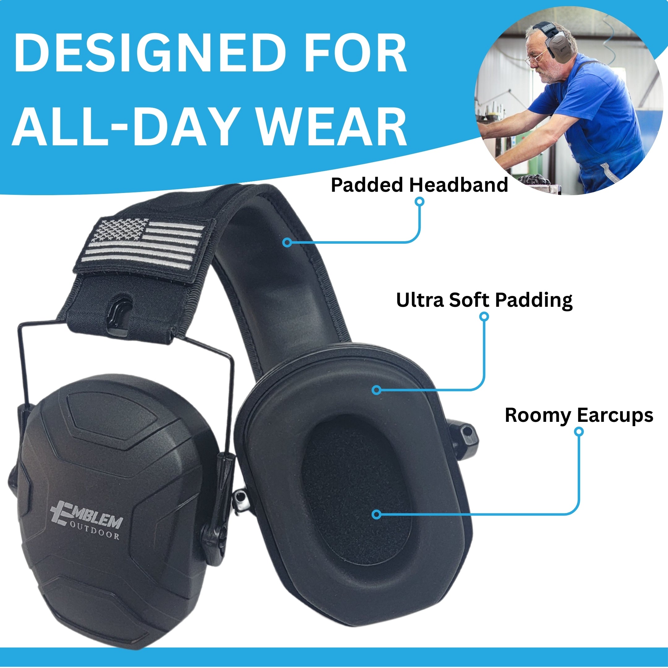 Shield XT Shooting Ear ProtectionShield XT Shooting Ear Protection & Safety EarmuffsProfessional Safety EarmuffFeatured sound dampening composite housing prevents sound from reaching your ears altogether. You will hear something, but it’s akin to tuHearing Protection