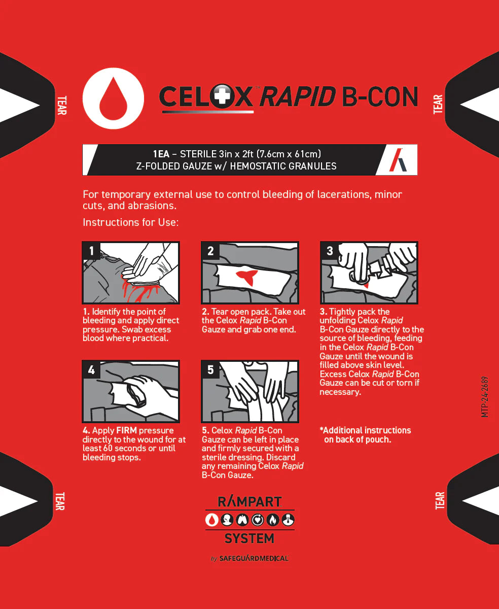 Celox Rapid B-CON Hemostatic