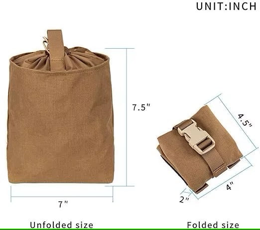 Dump Pouch size