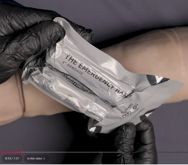 How to Apply an Emergency Bandage in 3 Steps