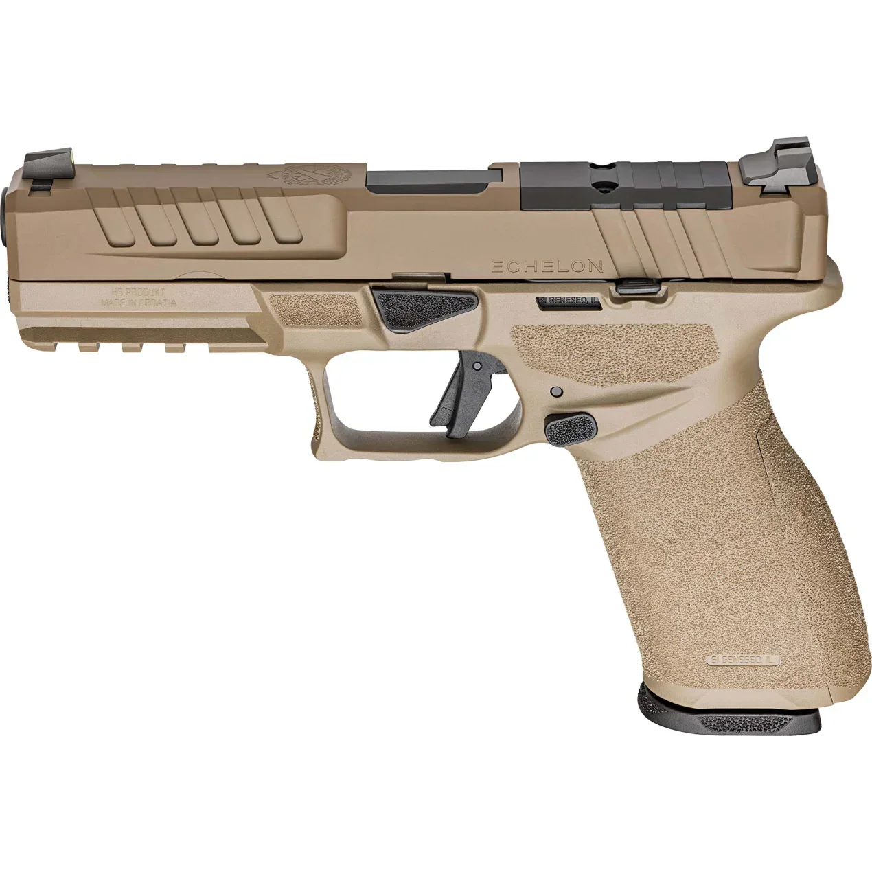 SPRINGFIELD ECHELON FDE 9MM 4.5" 17/20-RD GEAR UP BUNDLE