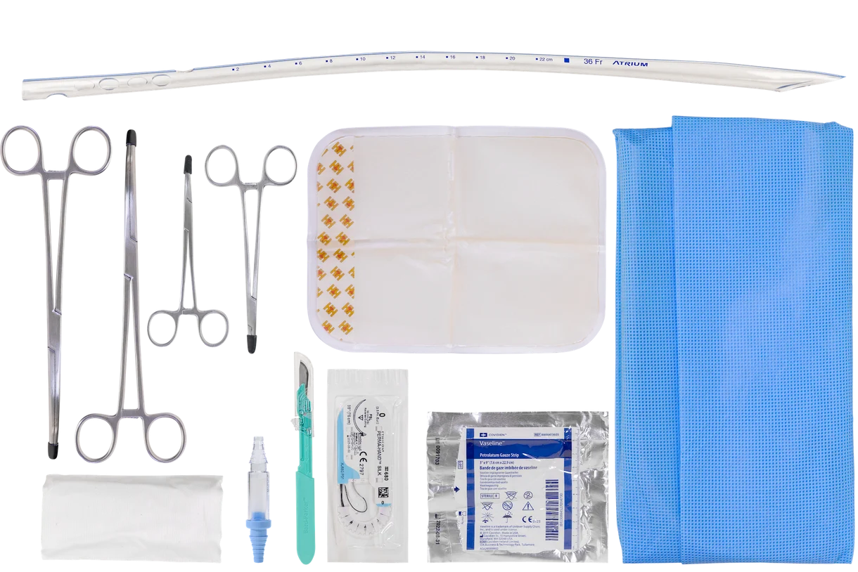 Emergency Chest Tube Insertion Kit