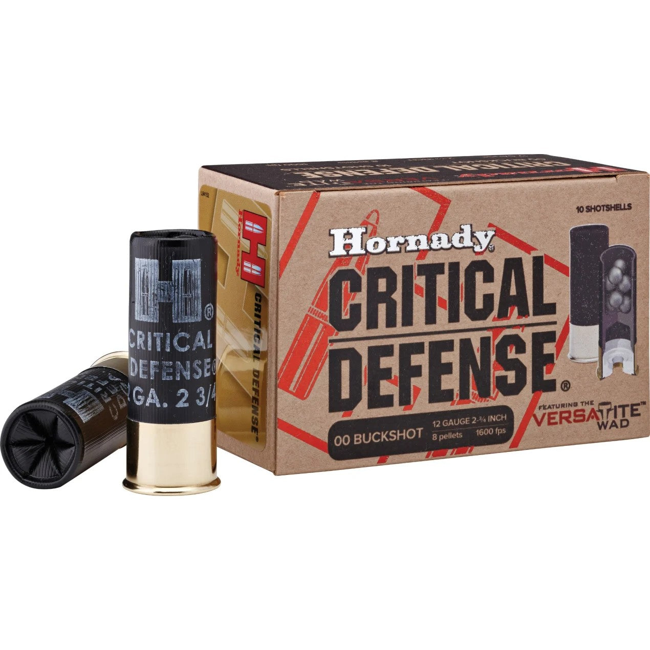 Hornady Critical Defense Buckshot 12 Gauge 00 Buck