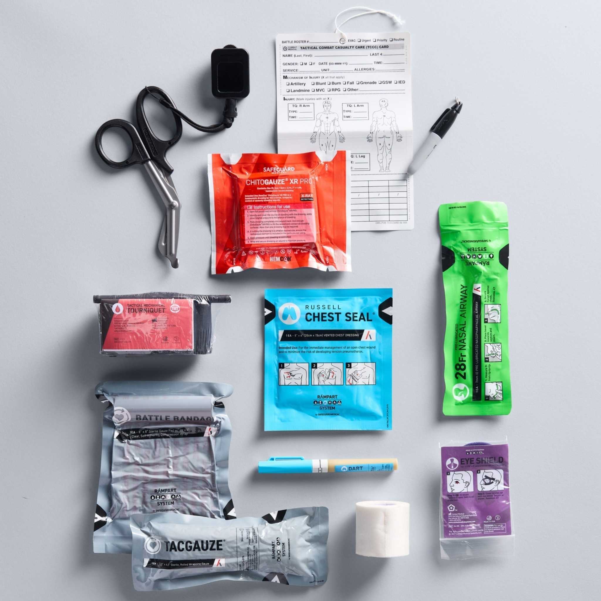 Decomp First Aid Kit Mojo Intermediate IFAK with tourniquet and decomp set ...