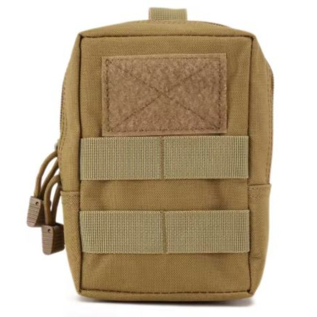 Tactical Molle SystemTactical Molle System Medical Pouch 1000D Nylon Utility EDC PackMolle designed for attaching to other Molle systems, such as Assault vest, large bags and so onEasy to carry or connect it to your assault gearRugged Durability and Range Gear