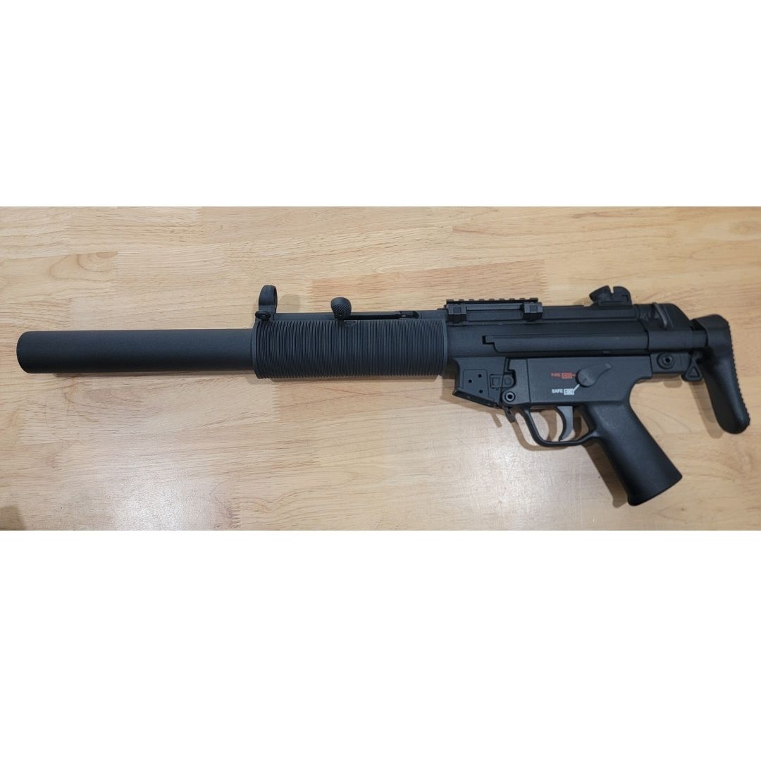 MP5 .22 LR Rifle with faux suppressor