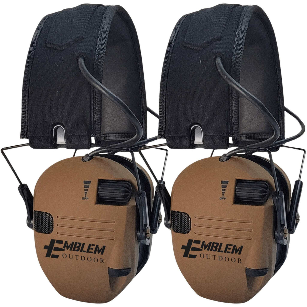 Shield Pro electronic hearing protectionShield Pro Electronic Hearing ProtectionShield Pro smart electronic ear protection tactical shooting earmuffs by Emblem Outdoor provide up to 200 hours of use while providing active sound dampening and lowHearing Protection