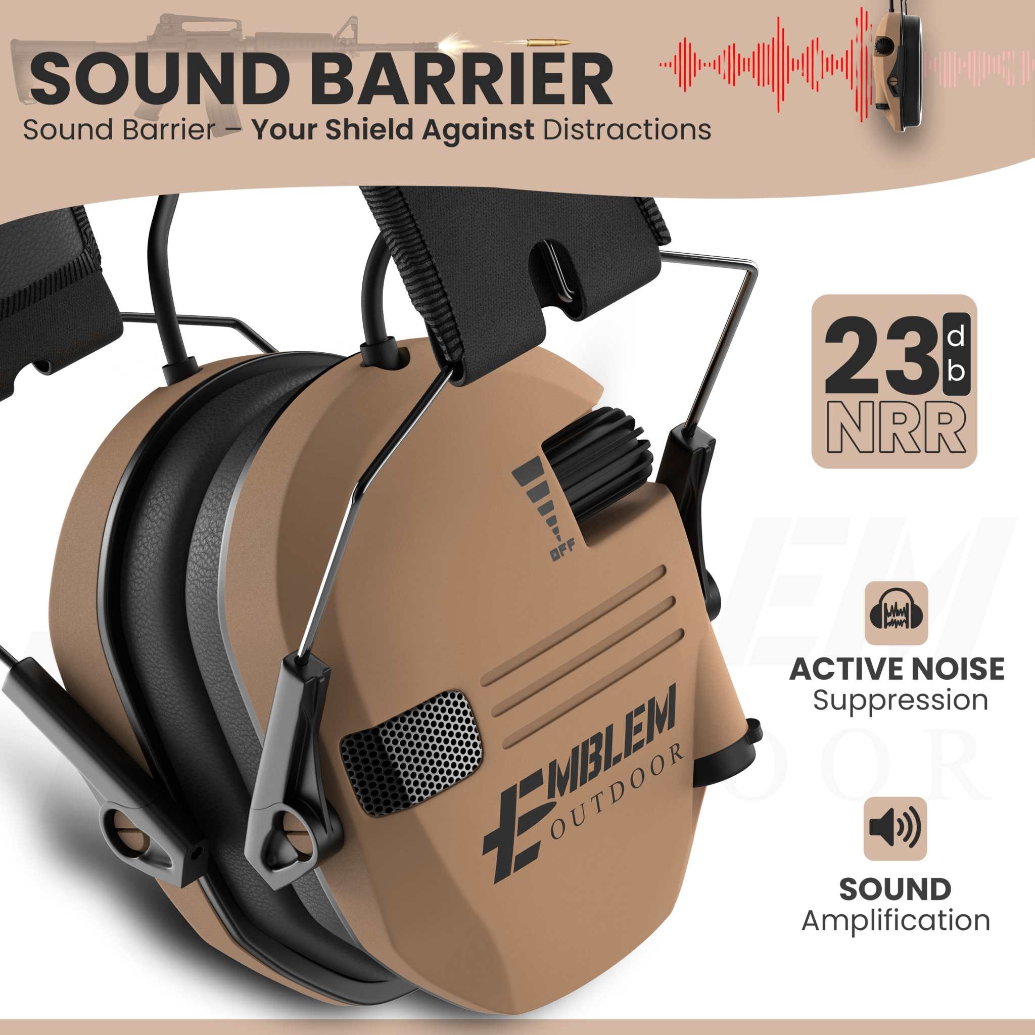 Shield Pro Electronic ear protection