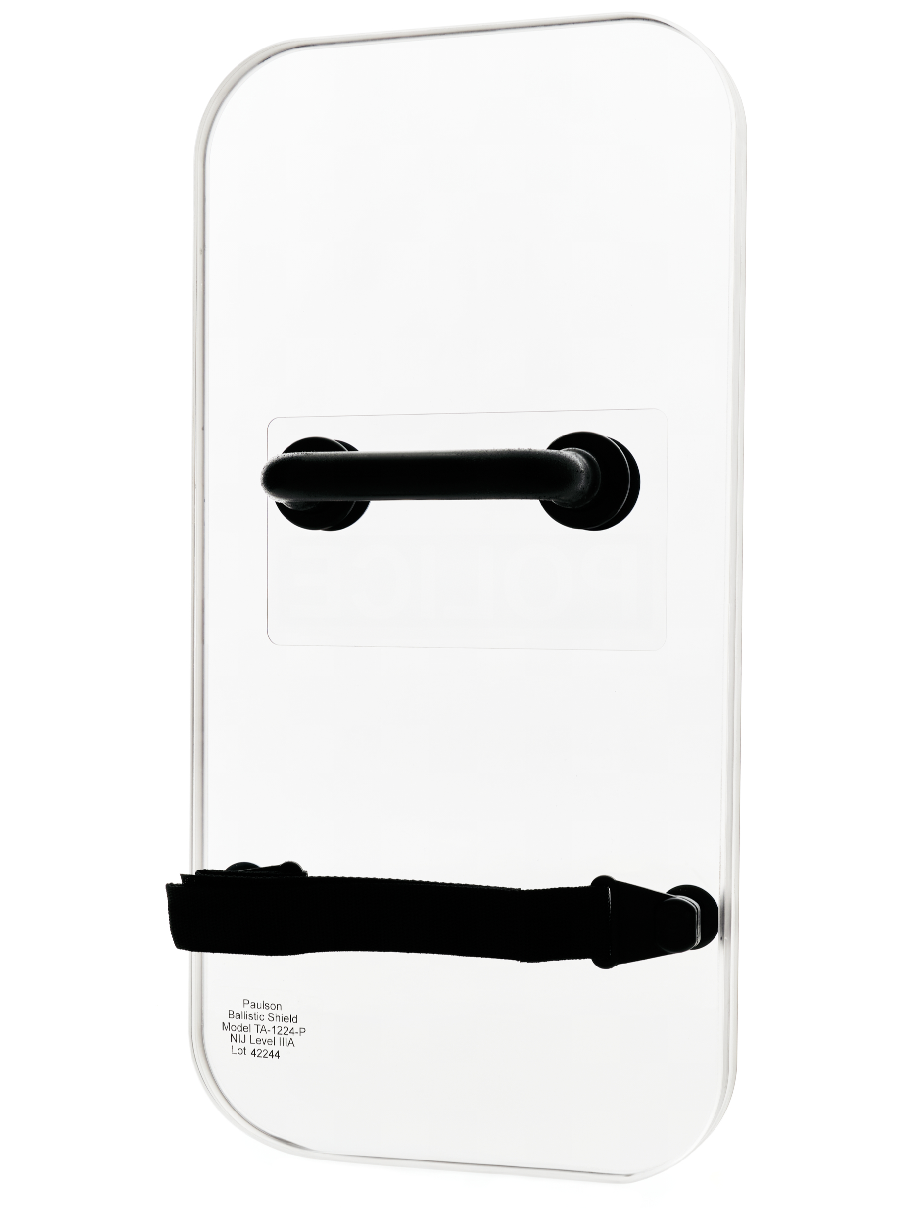 Transparent Handheld Level IIIA Ballistic Shield