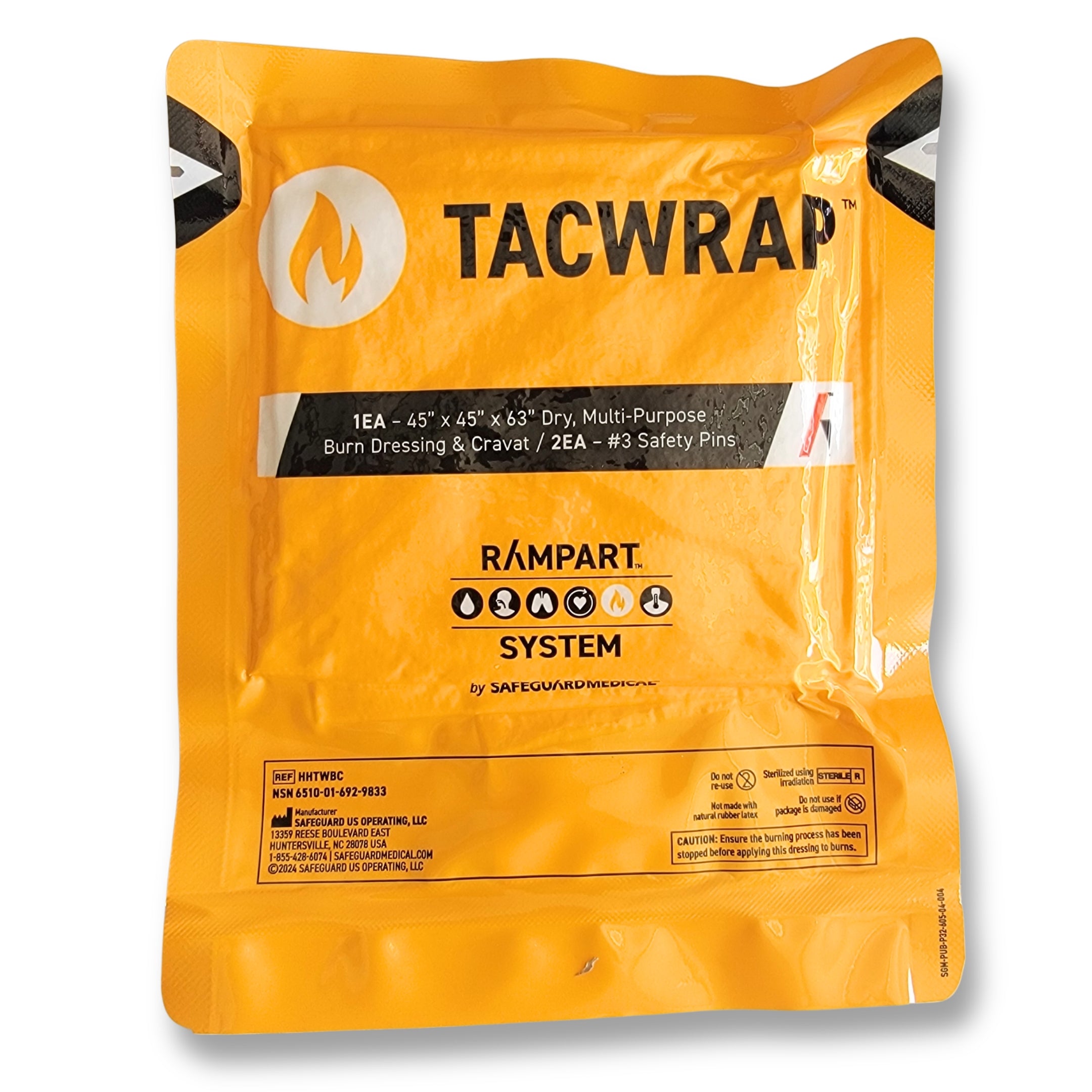 TACWrap burn dressing