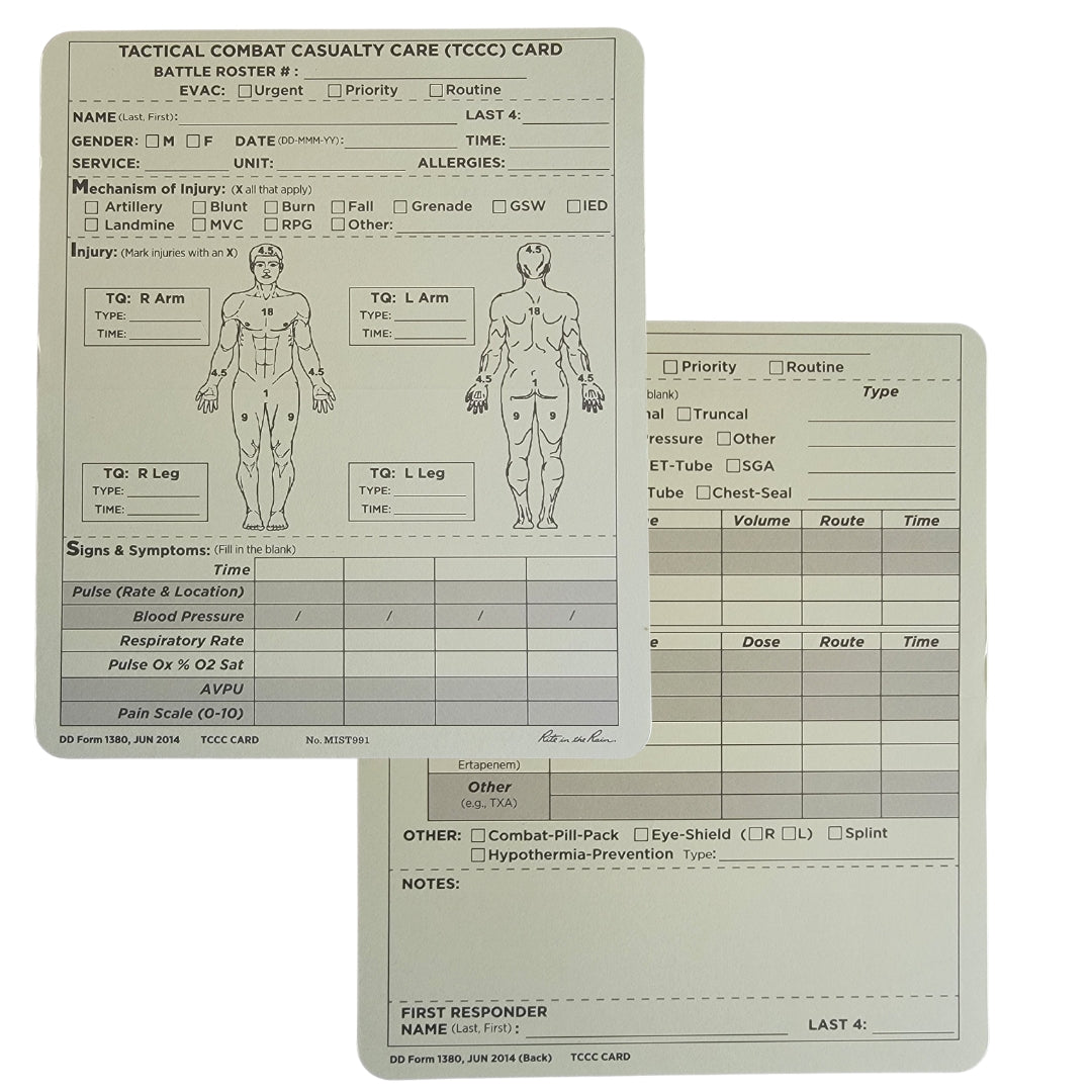 TCCC Card