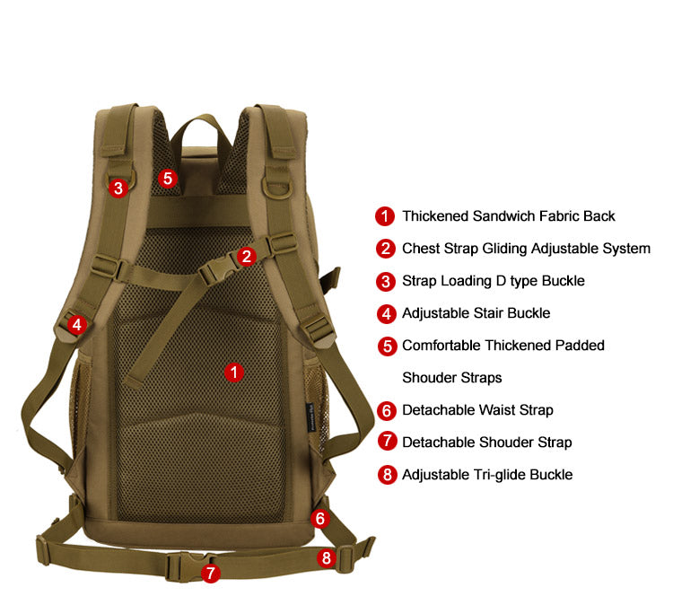 Tactical backpack 25L