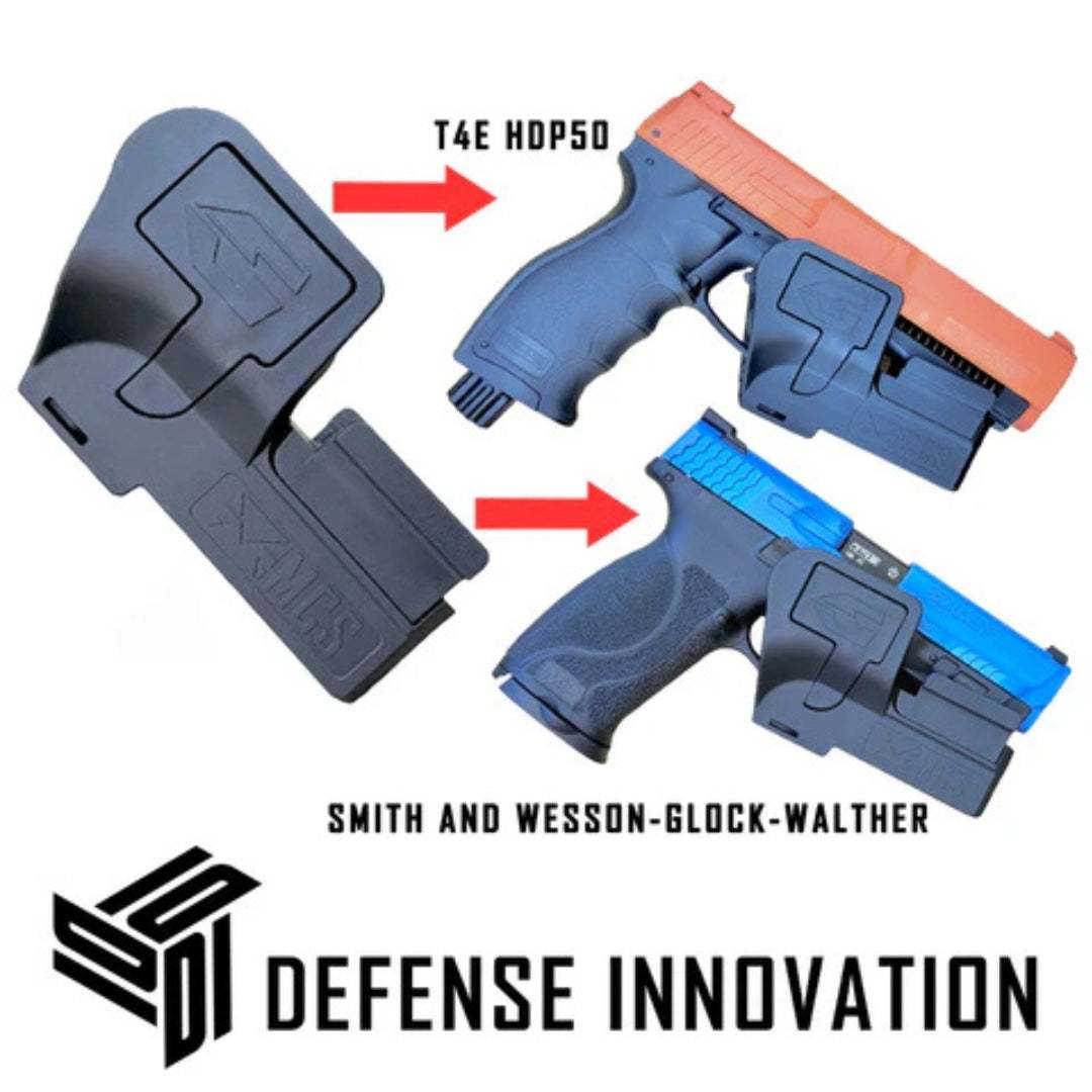 HDP 50 Holster HDP 50 Holster Compact Universal Holster, designed for versatility and reliability. Its light and compact design ensures comfort and ease of use, making it an ideal choice for everNon Lethal Protection