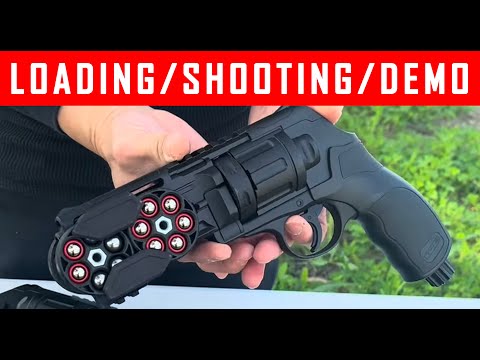 TR50 HDR Revolver .50 Cal Pistol GEN3 T4E (With Gen2 CO2 Activation Button)