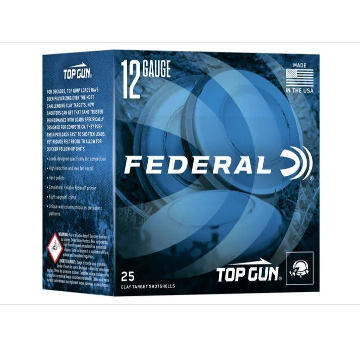 Federal Top Gun Sporting 12 Ga 2.75'' 1-8